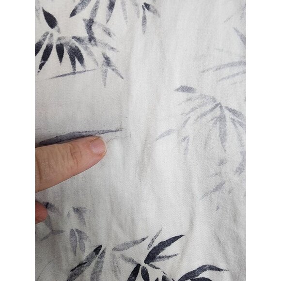 Denim & Flower Ricky Singh Tiger/Bamboo Button Up Shirt Size XL, Preowned. - Picture 6 of 16